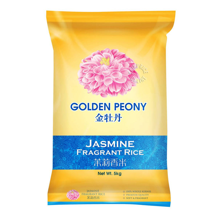 Golden Peony Jasmine Fragrant Rice 5kg