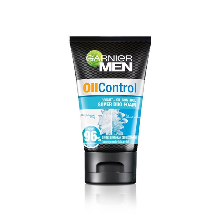 Garnier Oil Control Double Deep Cleansing Duo Icy Foam 100ml