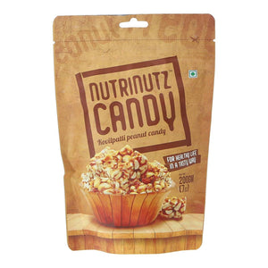 Nutrinutz Peanut Candy Bar 200gm