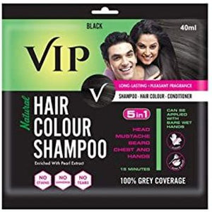 VIP Hair Color Shampoo Black 40ml
