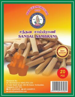 Sri Velmurugan Sambrani Sandal 20s