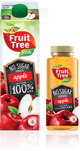 FN FruitTree No Added Sugar Apple 1Lt