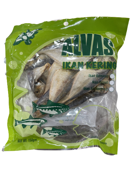 Alvas Ikan Kering 150gm