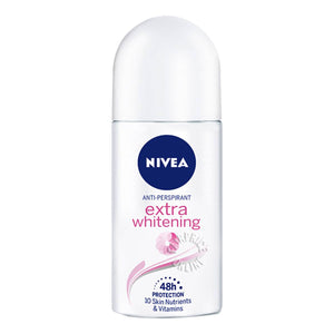 Nivea Anti-Prespirant Roll-On Deodorant Extra Whitening 50ml