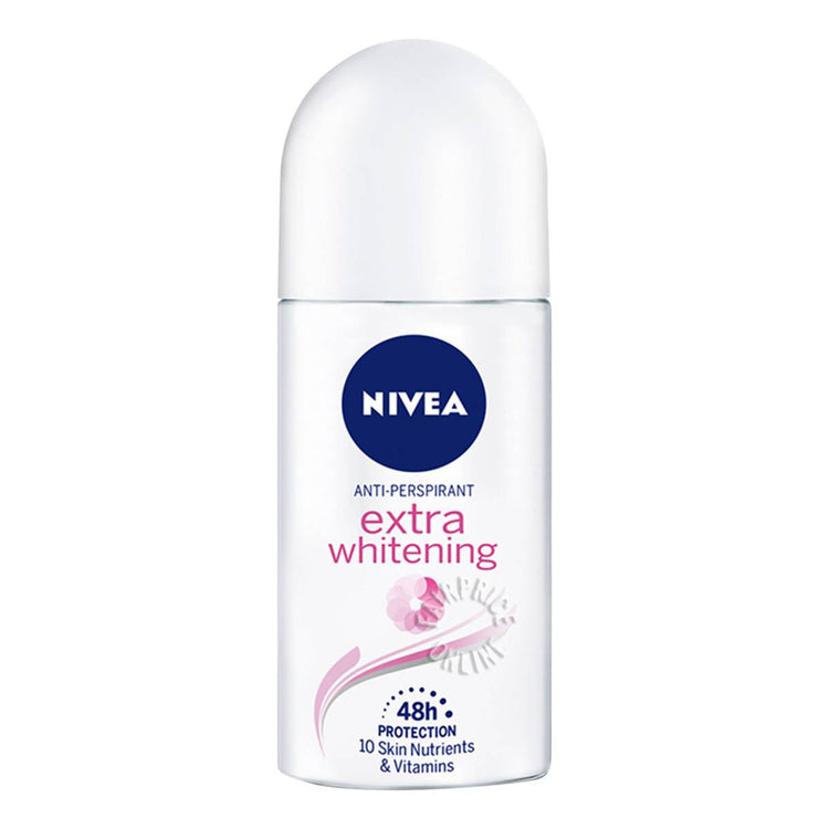 Nivea Anti-Prespirant Roll-On Deodorant Extra Whitening 50ml