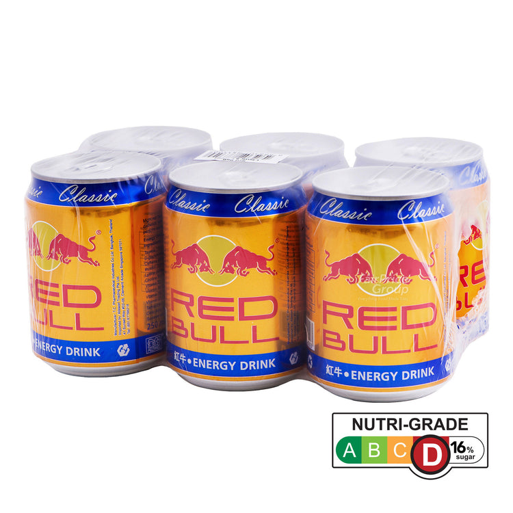 Red Bull Energy Drink 6x250ml