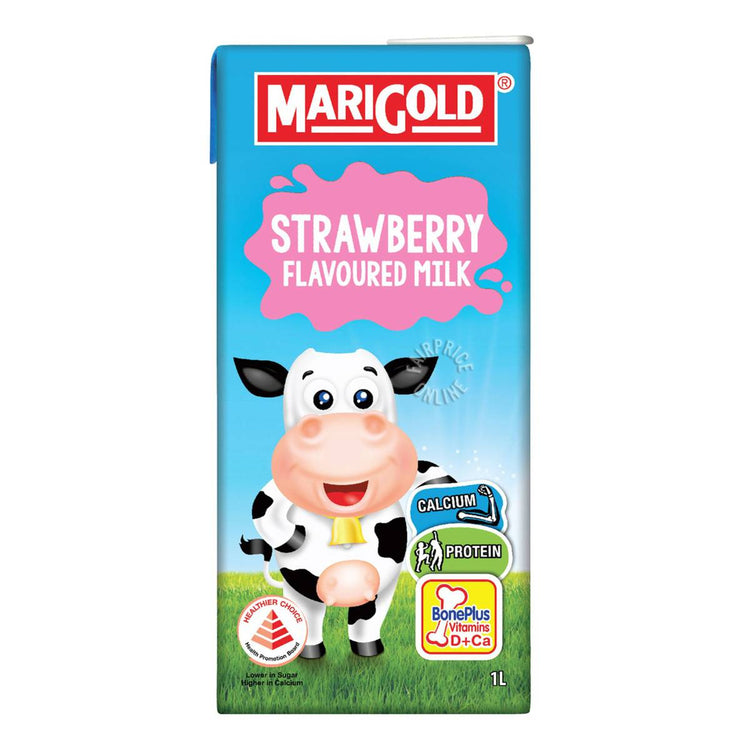 MARIGOLD UHT Strawberry 1lt