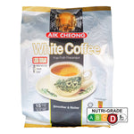Aik Cheong 3 in 1 Instant White Coffee Tarik (Less Sugar)