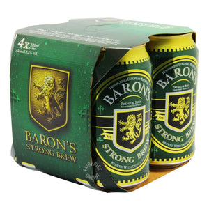 Barons Can Beer Strong Brew 4x320ml