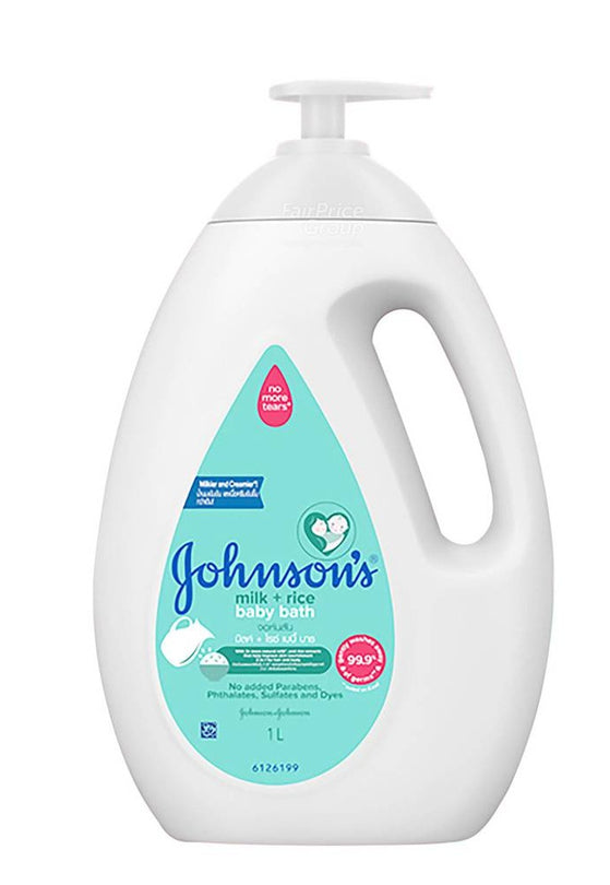 Johnson's Baby Bath Wash Milk + Rice 1Lt