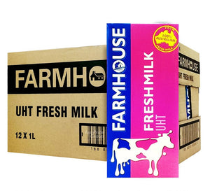 FarmHouse UHT Fresh Milk 12x1Lt