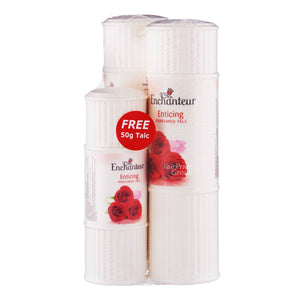 Enchanteur Perfumed Talc Enticing 2x125 + 50gm