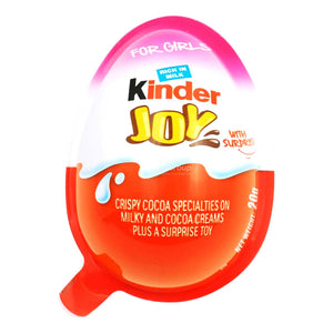 Kinder Joy Chocolate Egg Girls