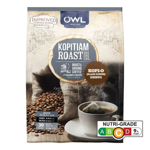 Owl Kopitiam Roast & Ground Coffee Bags - Kopi-O
