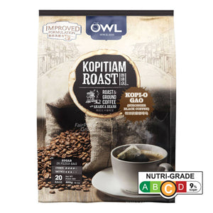 Owl Kopitiam Roast & Ground Coffee Bags Kopi-O Gao