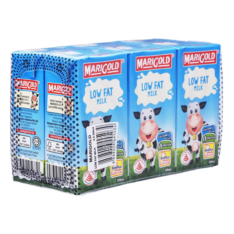 MARIGOLD UHT Low Fat 6x200ml
