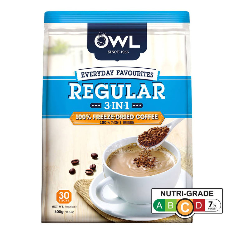 Owl 3 in 1 Instant Coffee - Regular