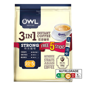 Owl 3in1 Instant Coffee - Strong
