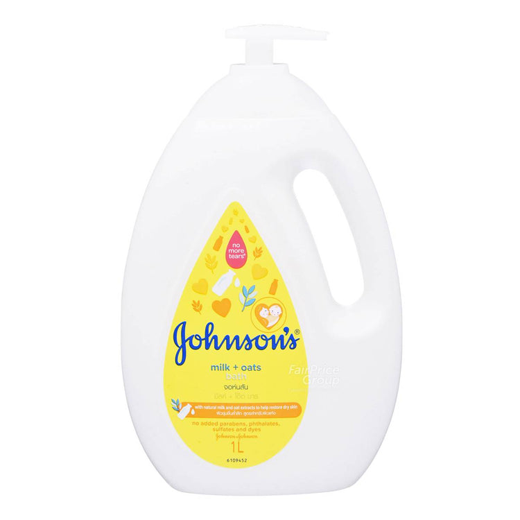Johnson's Baby Bath Wash Milk + Oats 1Lt