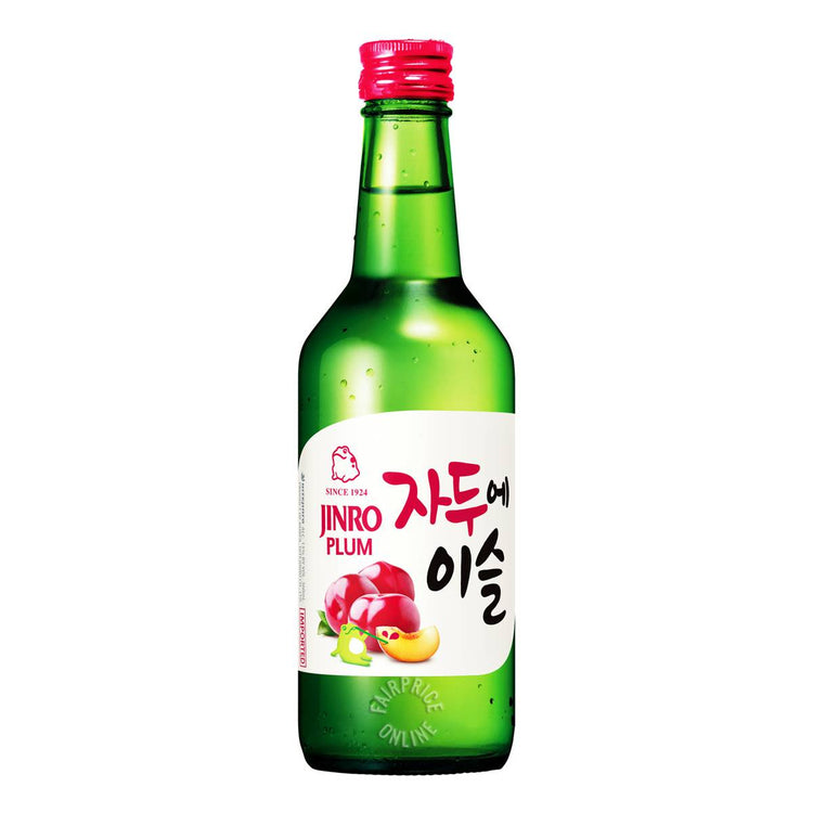 Jinro Bottle Soju Plum 360ml