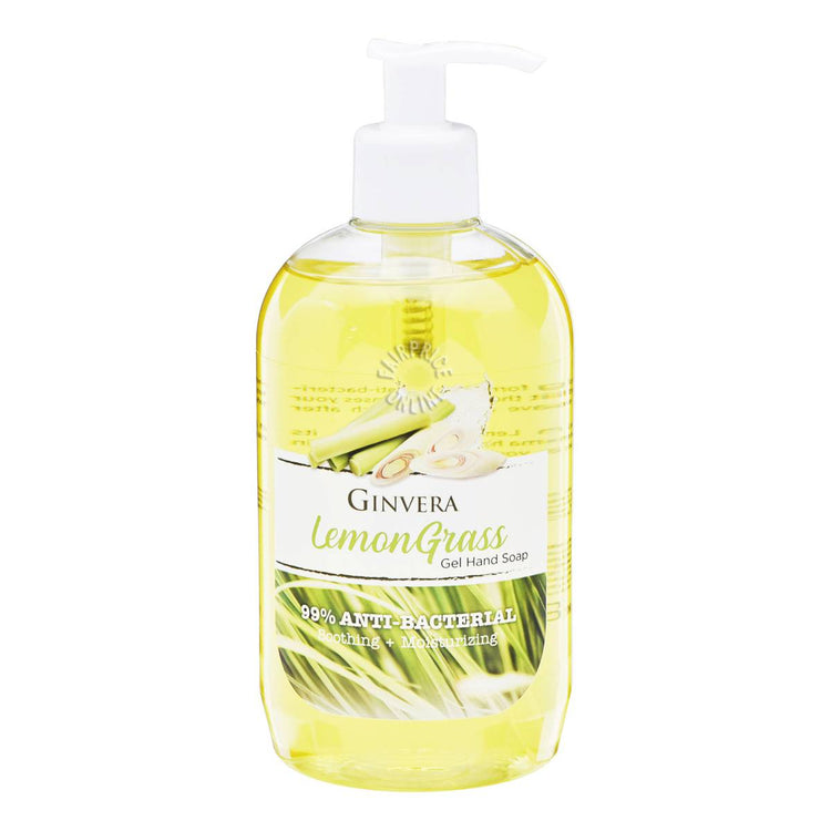 Ginvera Gel Hand Soap Lemongrass 500gm
