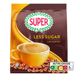 Super 3In1 Instant Coffee Less Sugar