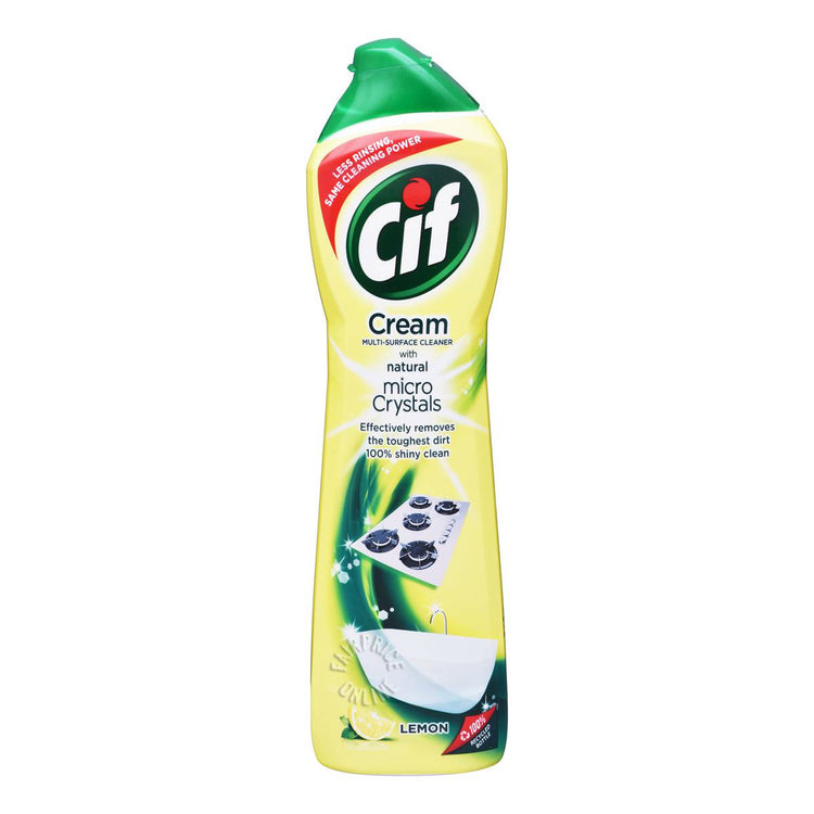 Cif Cream Surface Cleanser Lemon 500gm