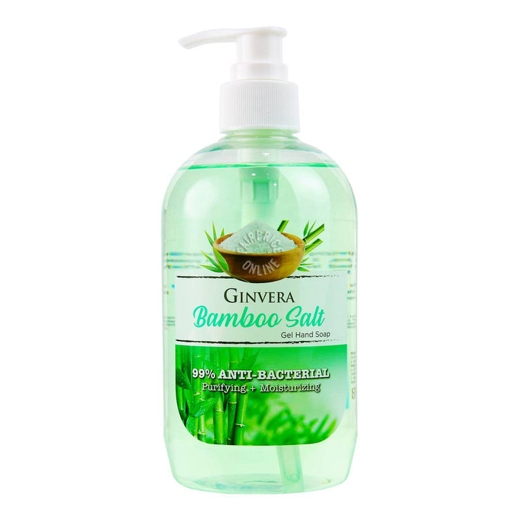 Ginvera Gel Hand Soap Bamboo Salt 500gm