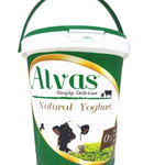 ALVAS Natural Yoghurt Curd 1lt