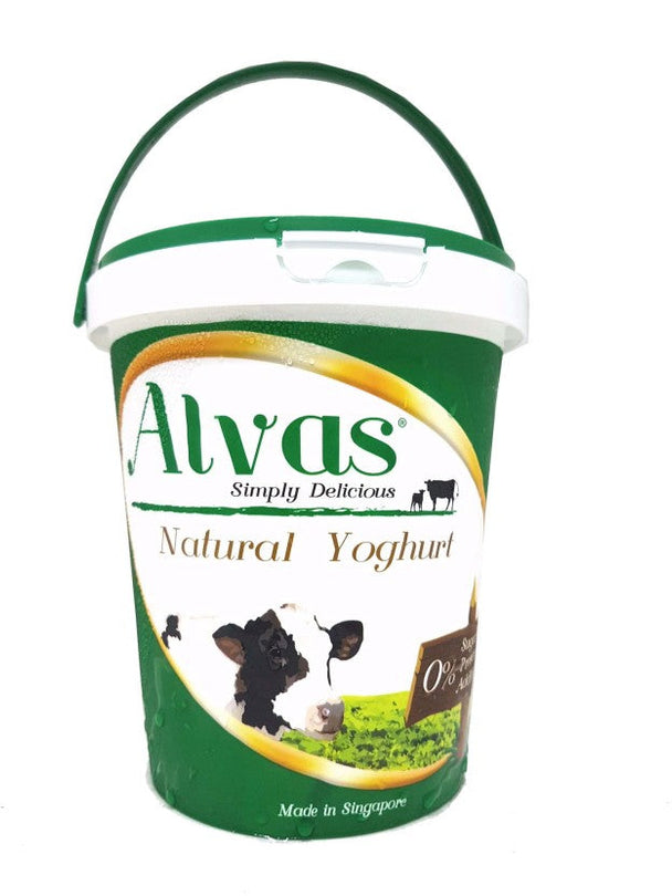 ALVAS Natural Yoghurt Curd 1lt
