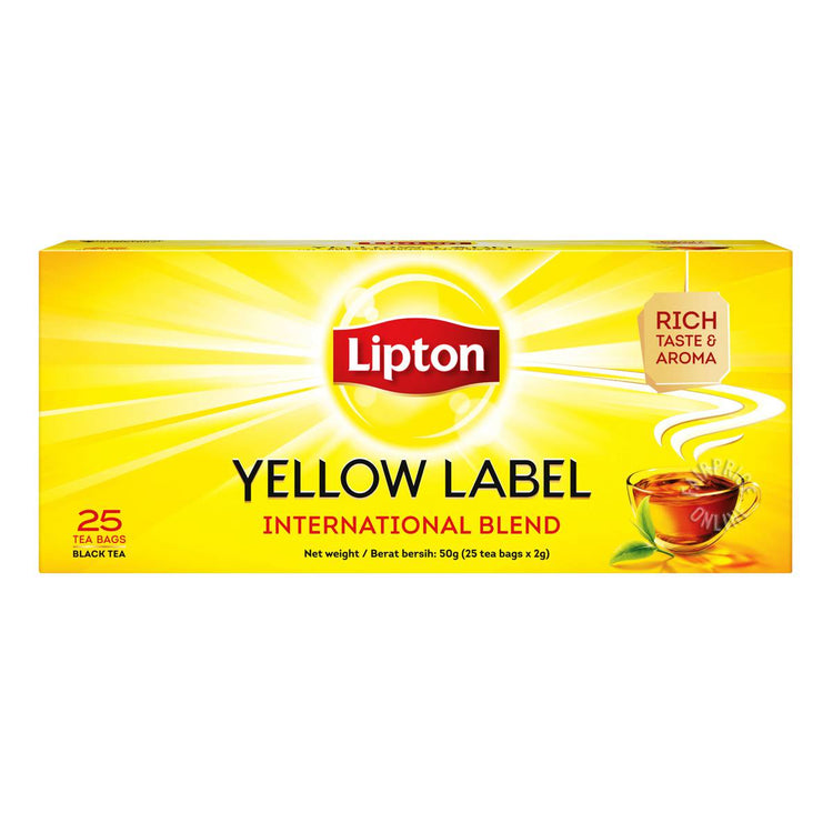 Lipton Yellow Label Tea Bags 25p