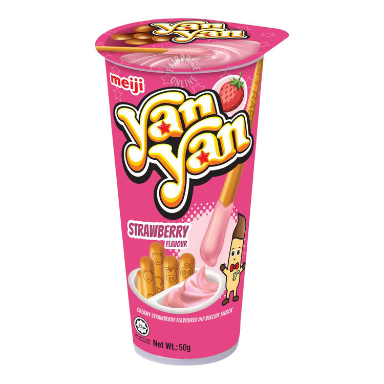 Meiji Yan Yan Stick Biscuits 50gm