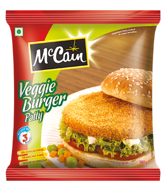 McCain Veggie Burger Patty 360gm