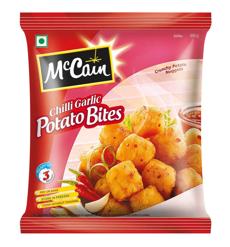 McCain Potato Bites Chili Garlic 420gm