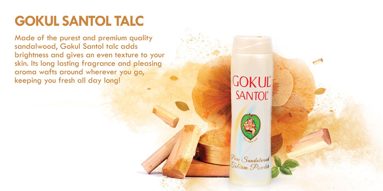 GOKUL Sandal Talc Powder 70gm