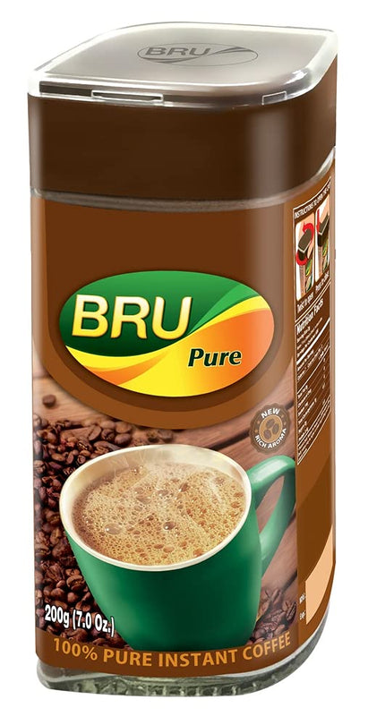 BRU Pure (Brown Bottle) 200gm