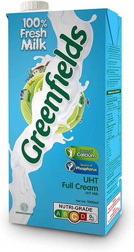 Greenfields UHT Full Cream 1Lt