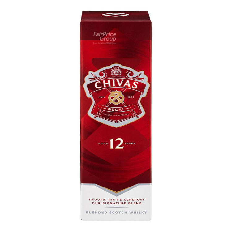 Chivas Regal 12 Year Old Blended Scotch Whisky 700ml