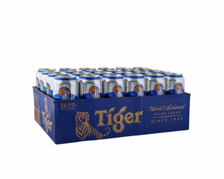 Tiger Can Beer 24x490ml