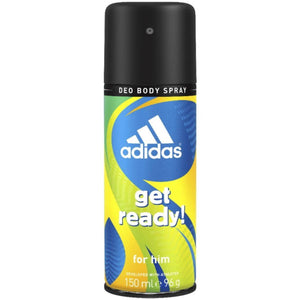 Adidas Deodorant Body Spray Get Ready for Men 150ml
