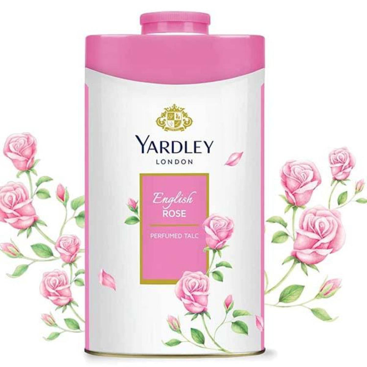 Yardley London English Rose Perfumed Talcum Powder 250gm