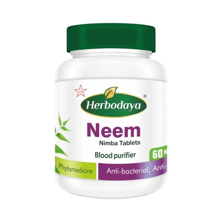 Herbodaya Neem Tablets Blood Purifier 60Nos