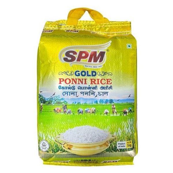 SPM Gold Ponni Rice பொன்னி அரிசி 5kg