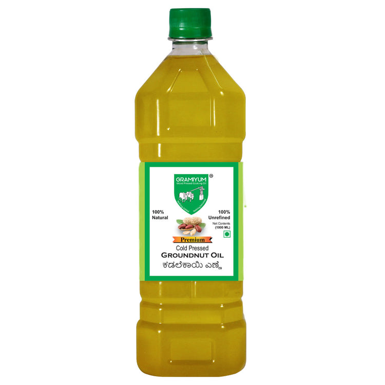 Gramiyum Groundnut Oil Wood / Cold Pressed