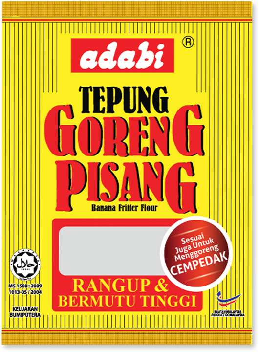 Adabi Tepung Cucu Goreng Pisang