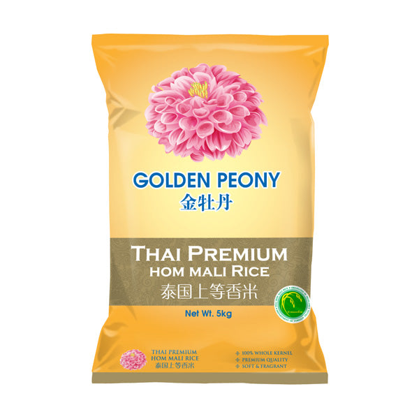 Golden Peony Thai Fragrant Rice 5kg