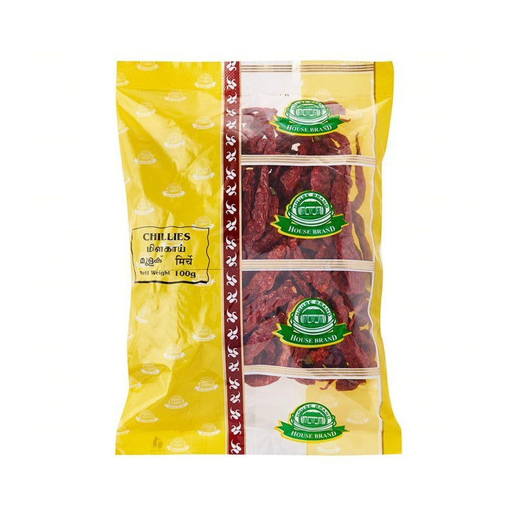 HB Red Dry Chili சிவப்பு மிளகாய் 100Gm