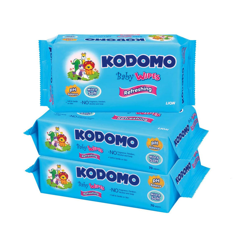 KODOMO Baby Wipes Refreshing 70s