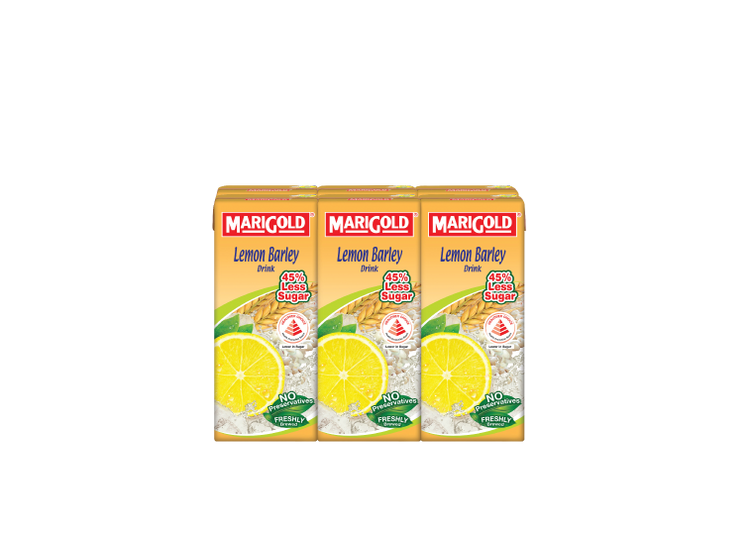 MARIGOLD Less Sugar Lemon Barley 6x250ml