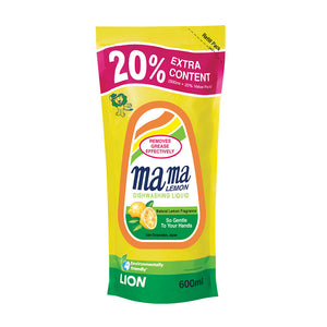 Mama Dishwashing Liquid 600ml Refill